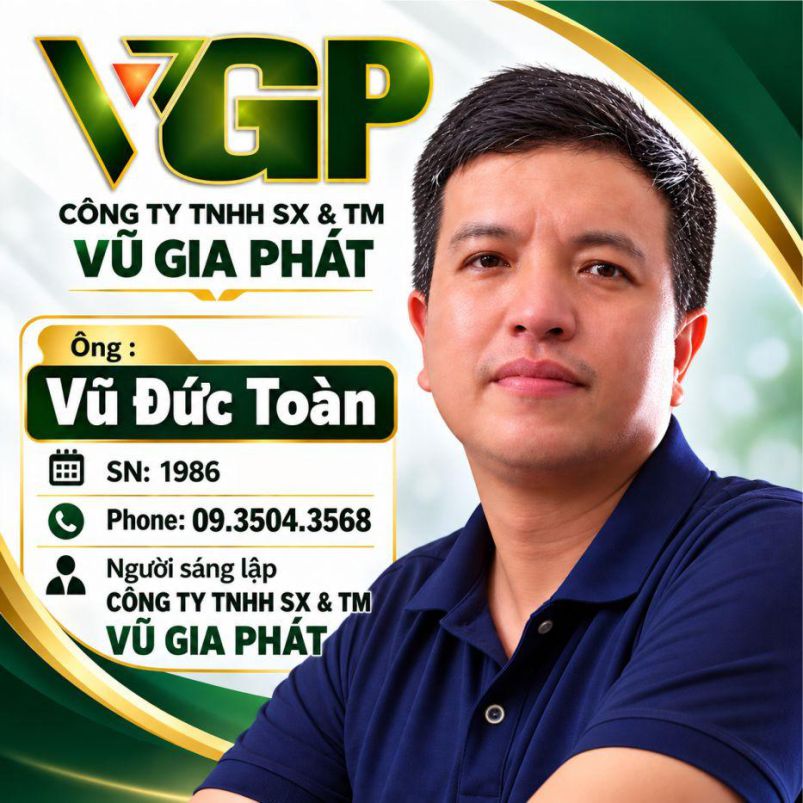 Người sáng lập công ty Vũ Gia Phát